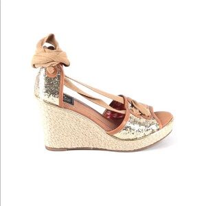 Milly for Sperry Top Spider size 8 M sequin wedges